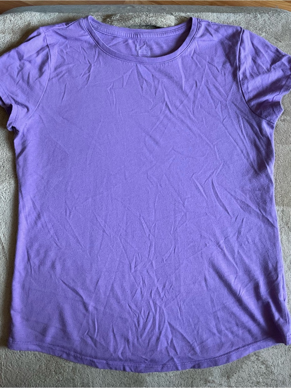 wonder nation Lavender Short Sleeve Crewneck Tee